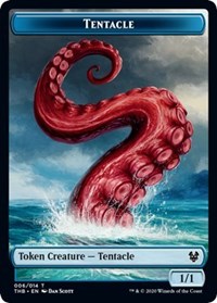 Tentacle // Satyr Double-sided Token [Theros Beyond Death Tokens] | Gaming Infinity