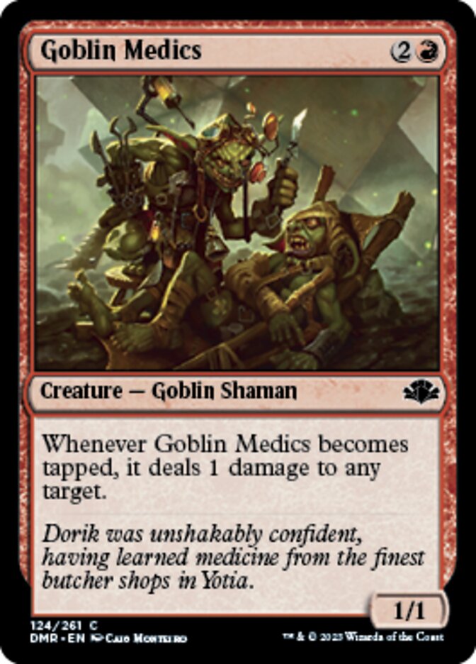 Goblin Medics [Dominaria Remastered] | Gaming Infinity