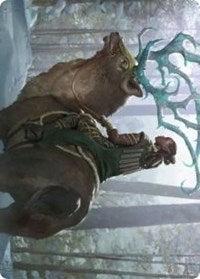 Boreal Outrider Art Card [Kaldheim: Art Series] | Gaming Infinity