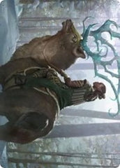 Boreal Outrider Art Card [Kaldheim: Art Series] | Gaming Infinity