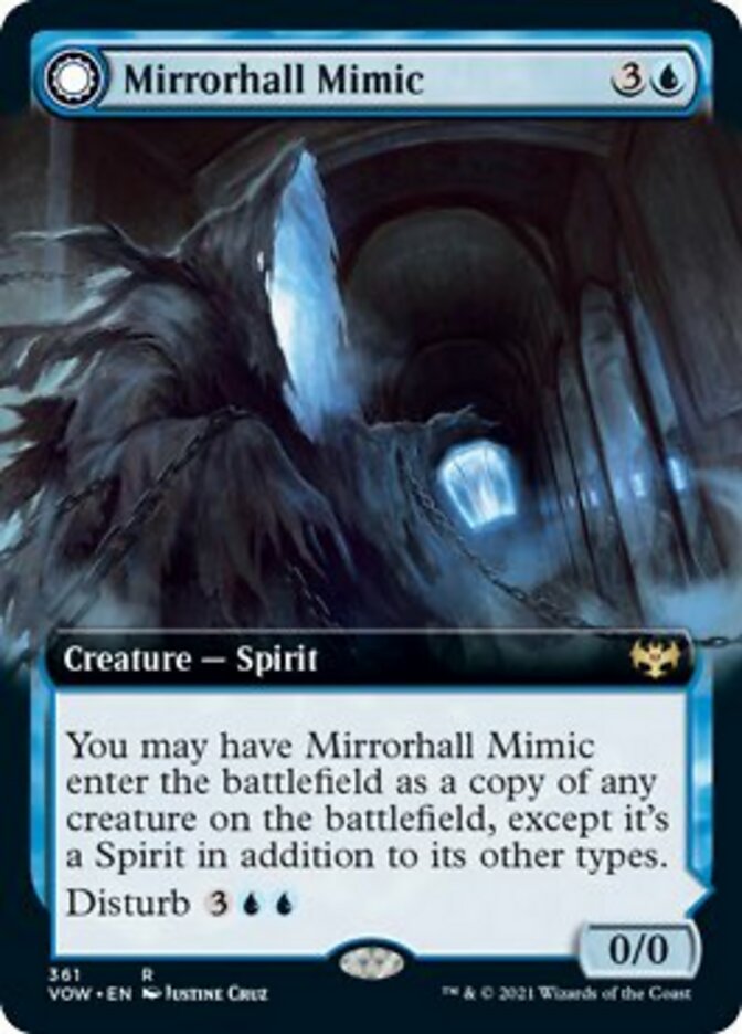 Mirrorhall Mimic // Ghastly Mimicry (Extended) [Innistrad: Crimson Vow] | Gaming Infinity