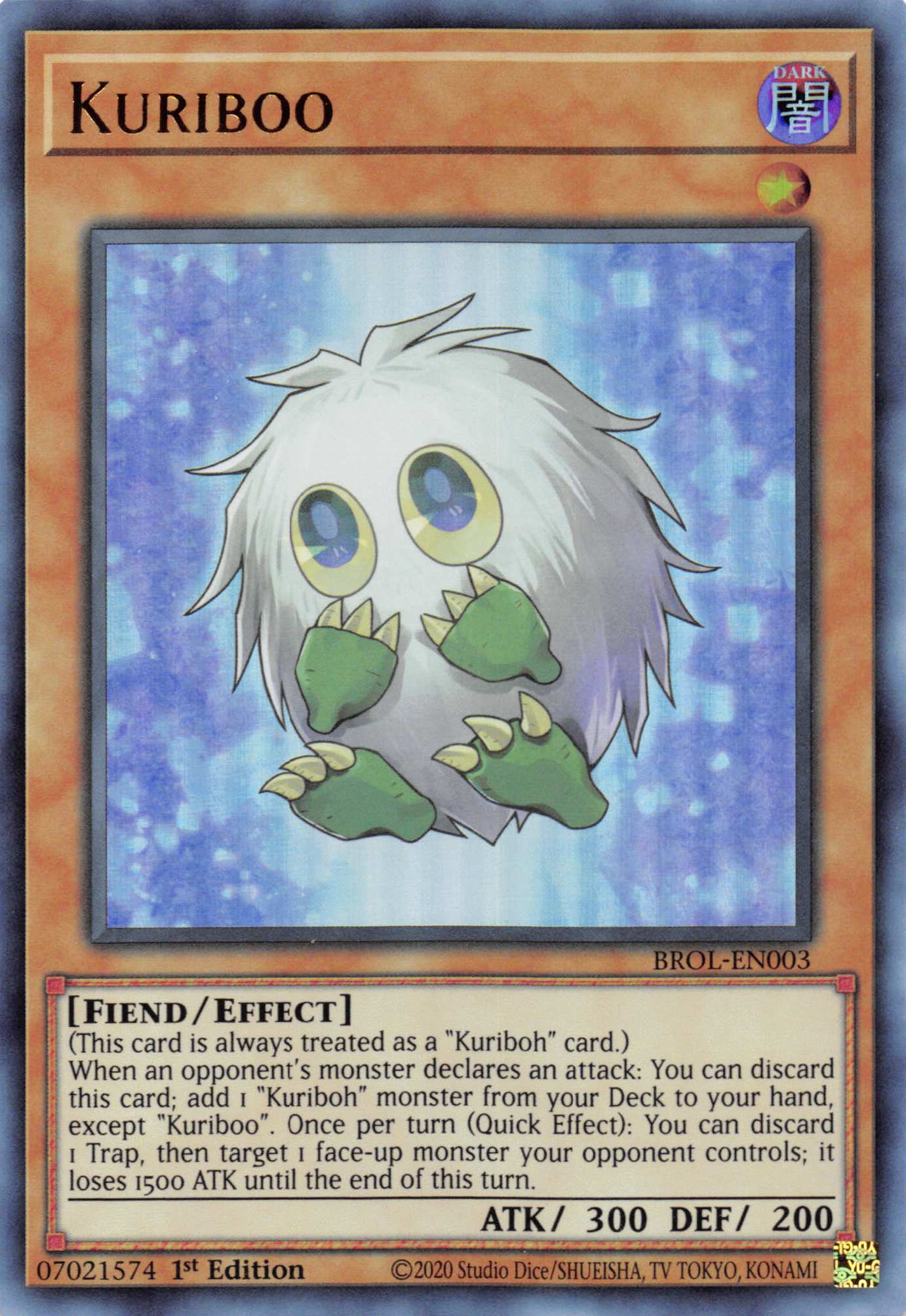 Kuriboo [BROL-EN003] Ultra Rare | Gaming Infinity