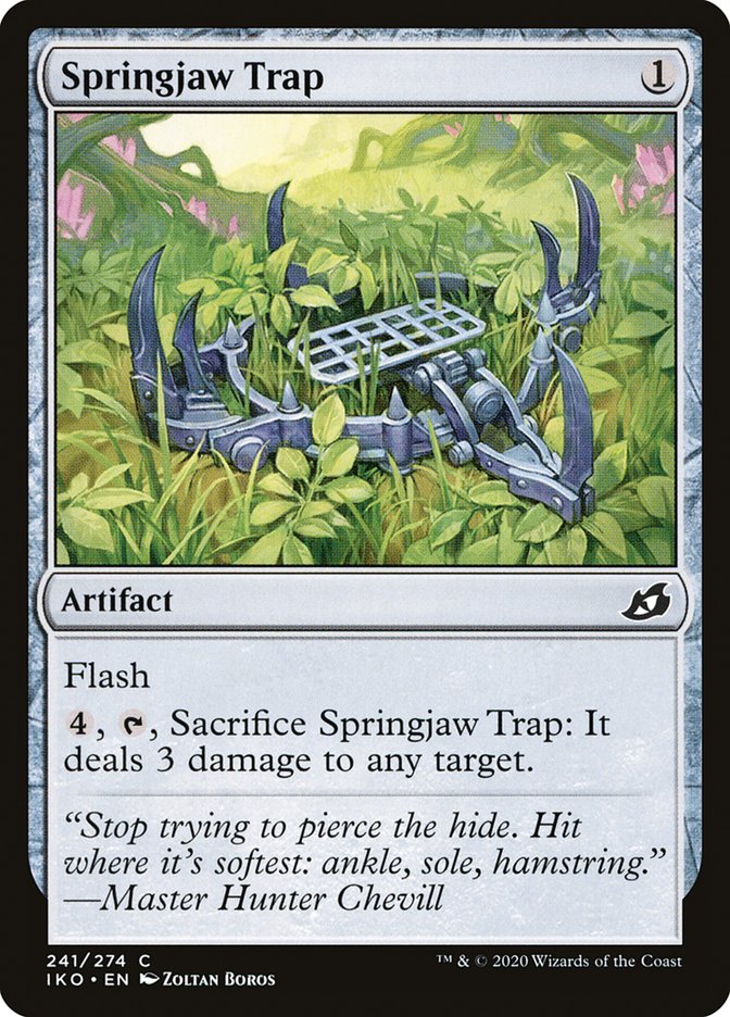 Springjaw Trap [Ikoria: Lair of Behemoths] | Gaming Infinity