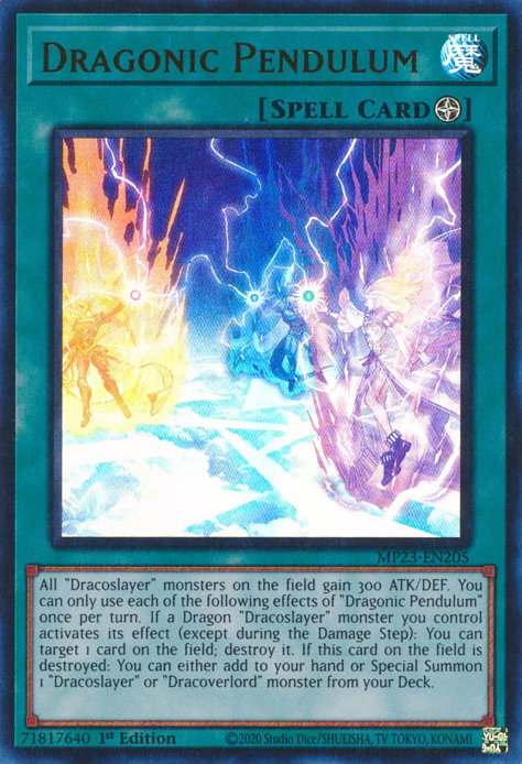 Dragonic Pendulum [MP23-EN205] Ultra Rare | Gaming Infinity