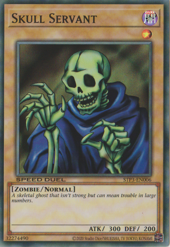 Skull Servant [STP3-EN006] Super Rare | Gaming Infinity