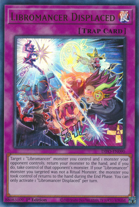 Libromancer Displaced [DIFO-EN090] Ultra Rare | Gaming Infinity