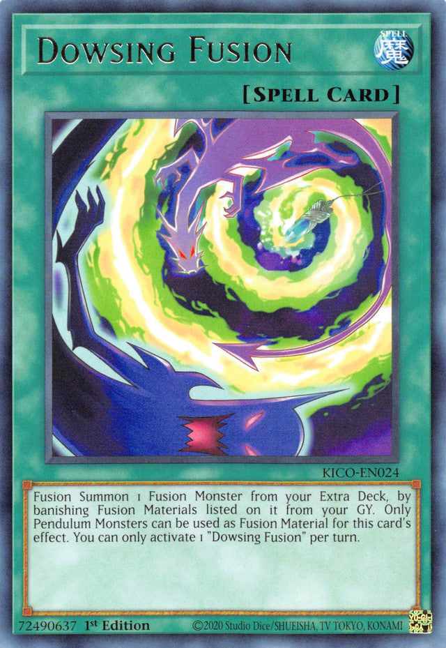 Dowsing Fusion (Rare) [KICO-EN024] Rare | Gaming Infinity