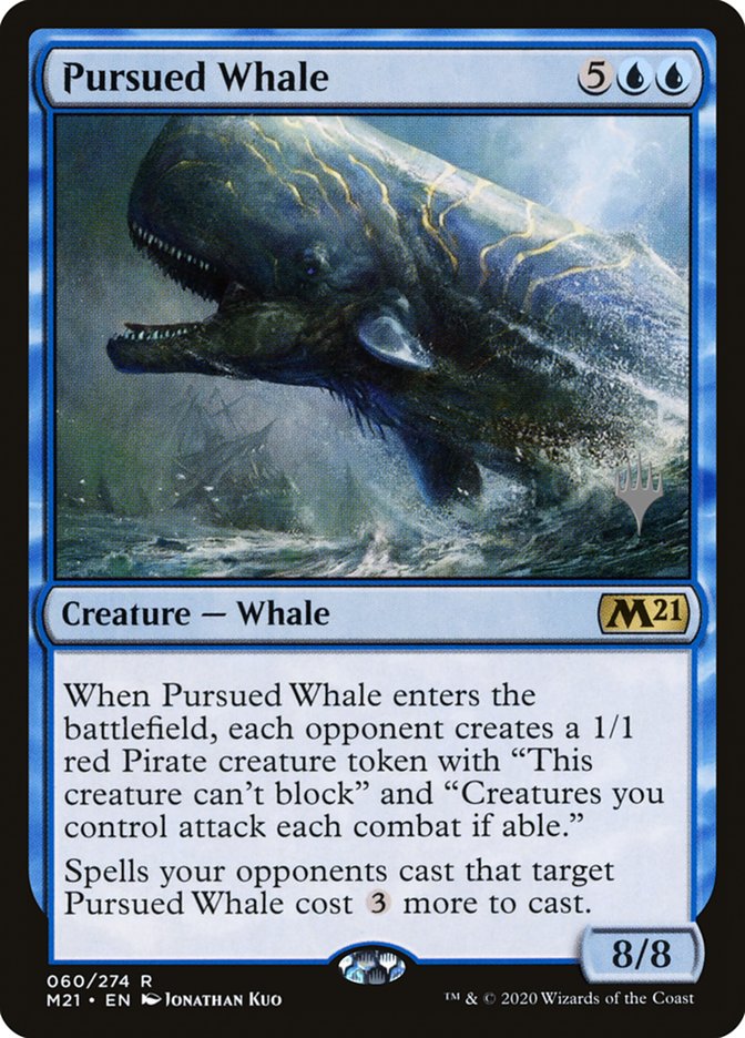 Pursued Whale (Promo Pack) [Core Set 2021 Promos] | Gaming Infinity