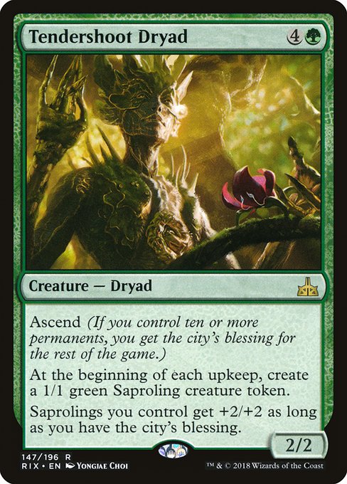 Tendershoot Dryad [Rivals of Ixalan] | Gaming Infinity