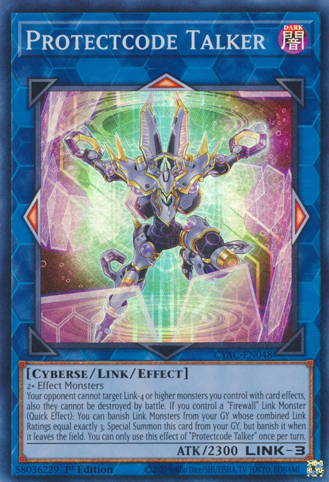 Protectcode Talker [CYAC-EN048] Super Rare | Gaming Infinity