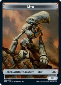 Myr (024) // Shapeshifter Double-sided Token [Double Masters Tokens] | Gaming Infinity