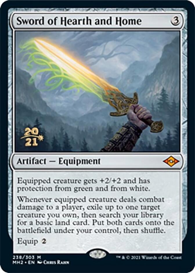 Sword of Hearth and Home [Modern Horizons 2 Prerelease Promos] | Gaming Infinity