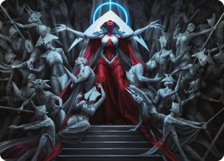 Elesh Norn, Mother of Machines Art Card [Phyrexia: All Will Be One Art Series] | Gaming Infinity