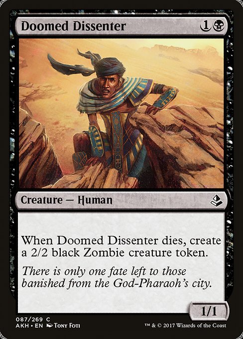 Doomed Dissenter [Amonkhet] | Gaming Infinity