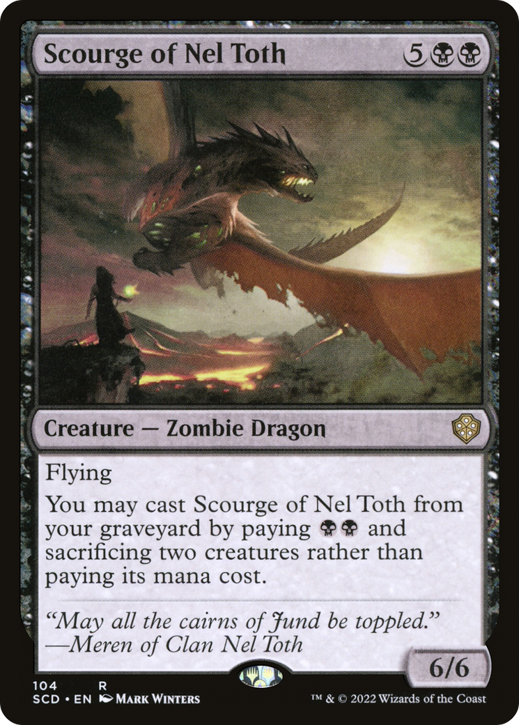 Scourge of Nel Toth [Starter Commander Decks] | Gaming Infinity