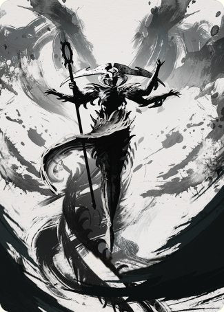 Atraxa, Grand Unifier 2 Art Card [Phyrexia: All Will Be One Art Series] | Gaming Infinity