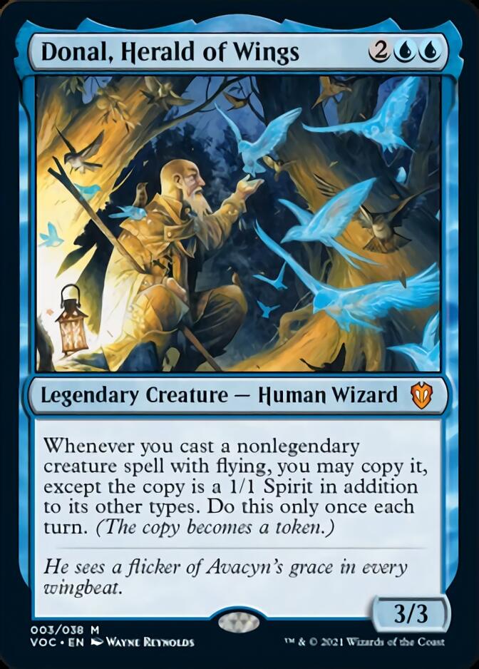 Donal, Herald of Wings [Innistrad: Crimson Vow Commander] | Gaming Infinity