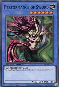 Performance of Sword [SBCB-EN183] Common | Gaming Infinity