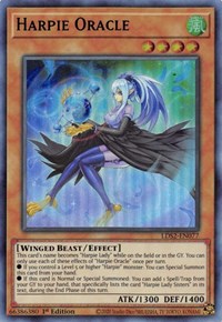 Harpie Oracle (Green) [LDS2-EN077] Ultra Rare | Gaming Infinity