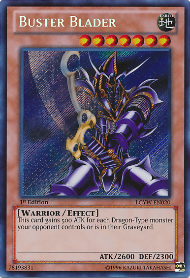 Buster Blader [LCYW-EN020] Secret Rare | Gaming Infinity