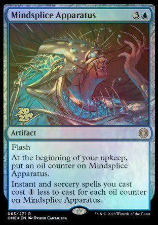 Mindsplice Apparatus [Phyrexia: All Will Be One Prerelease Promos] | Gaming Infinity