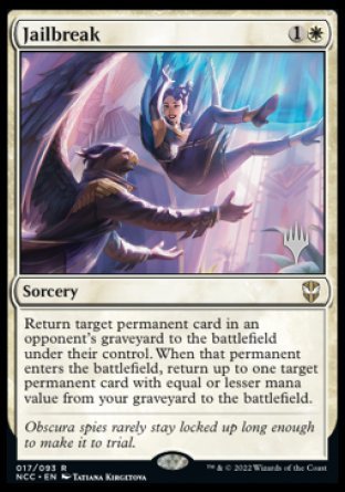 Jailbreak (Promo Pack) [Streets of New Capenna Commander Promos] | Gaming Infinity