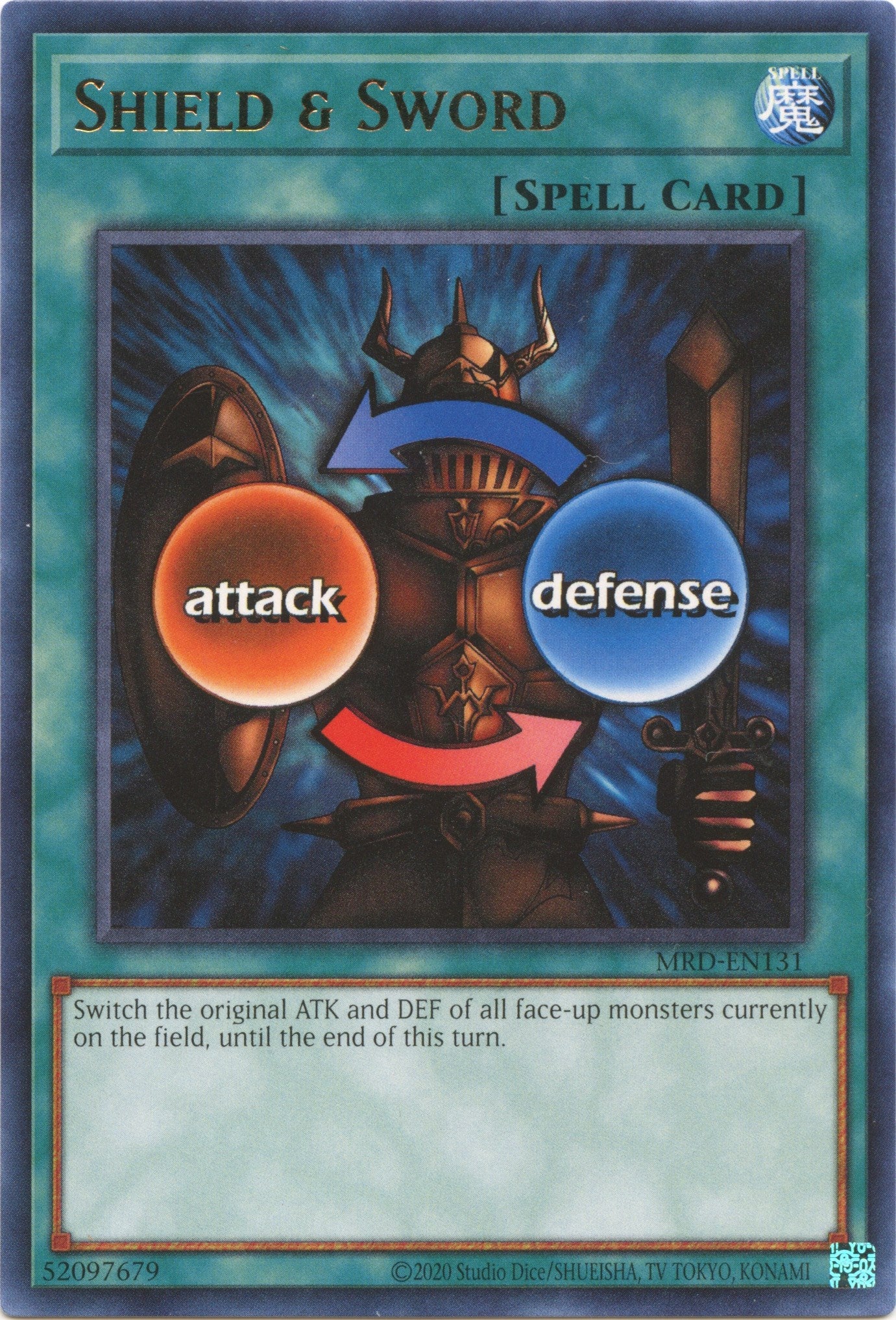 Shield & Sword (25th Anniversary) [MRD-EN131] Rare | Gaming Infinity