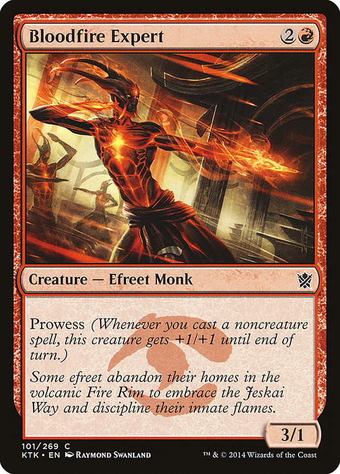 Bloodfire Expert [Khans of Tarkir] | Gaming Infinity