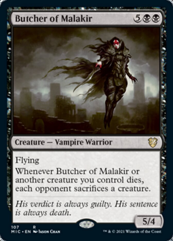 Butcher of Malakir [Innistrad: Midnight Hunt Commander] | Gaming Infinity