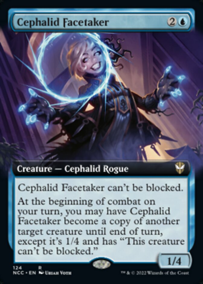Cephalid Facetaker (Extended Art) [Streets of New Capenna Commander] | Gaming Infinity