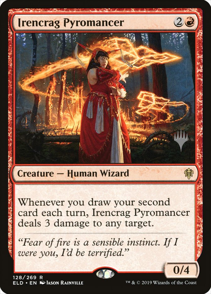 Irencrag Pyromancer (Promo Pack) [Throne of Eldraine Promos] | Gaming Infinity