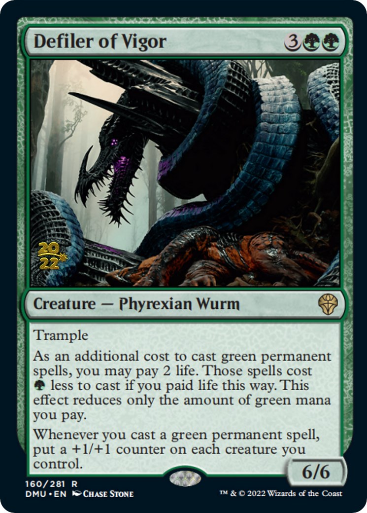 Defiler of Vigor [Dominaria United Prerelease Promos] | Gaming Infinity