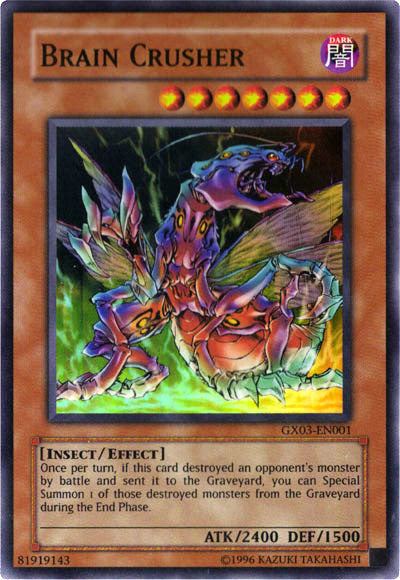 Brain Crusher [GX03-EN001] Super Rare | Gaming Infinity