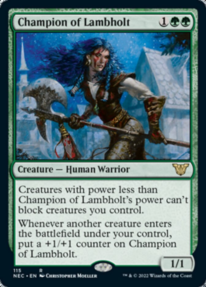 Champion of Lambholt [Kamigawa: Neon Dynasty Commander] | Gaming Infinity