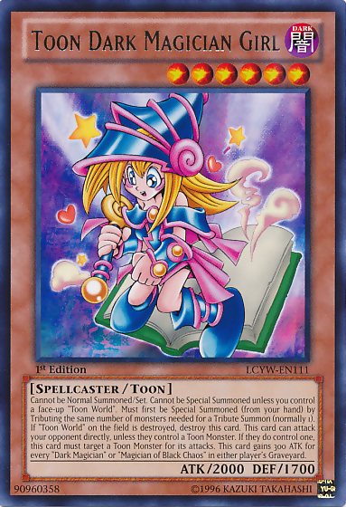 Toon Dark Magician Girl [LCYW-EN111] Rare | Gaming Infinity