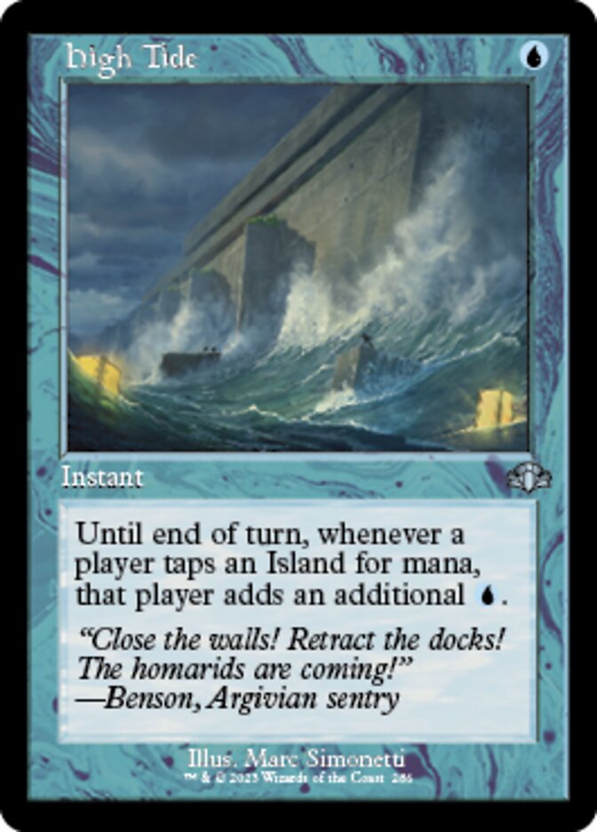 High Tide (Retro) [Dominaria Remastered] | Gaming Infinity