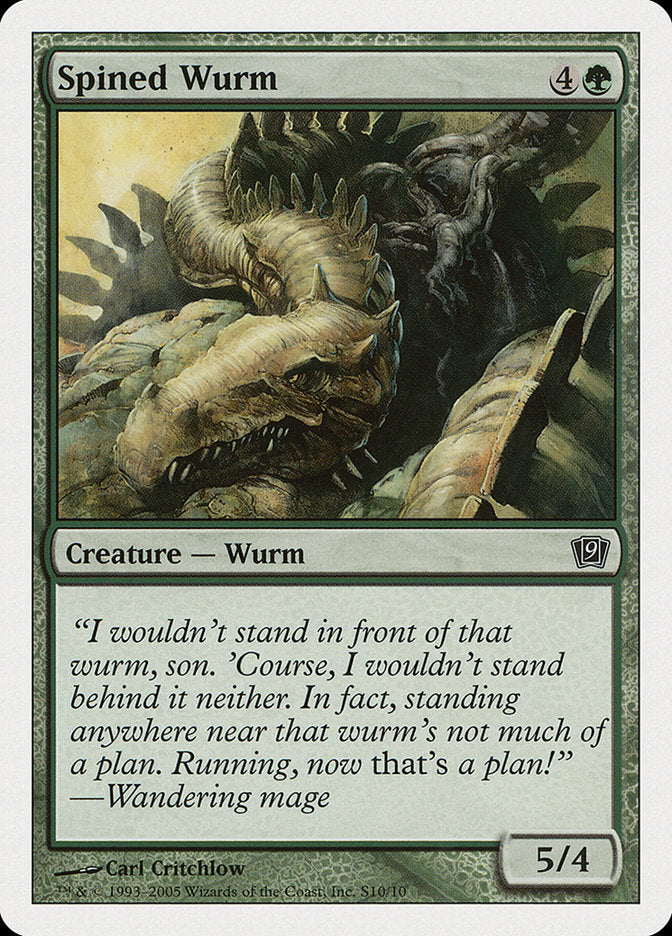 Spined Wurm [Ninth Edition] | Gaming Infinity