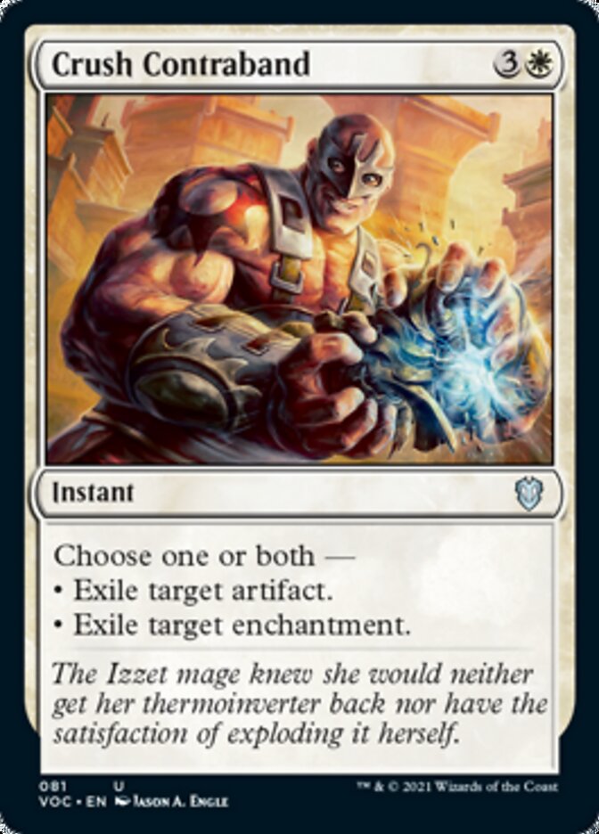 Crush Contraband [Innistrad: Crimson Vow Commander] | Gaming Infinity