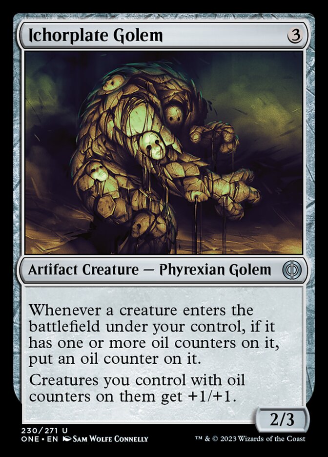 Ichorplate Golem [Phyrexia: All Will Be One] | Gaming Infinity