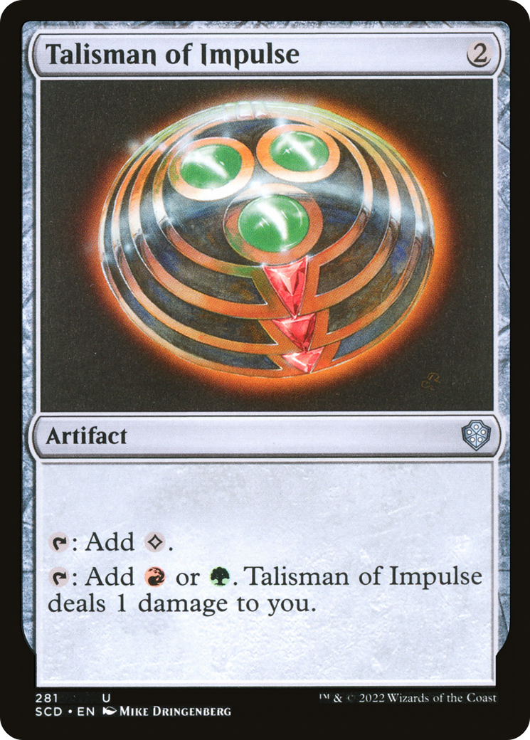 Talisman of Impulse [Starter Commander Decks] | Gaming Infinity