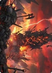 Immersturm Skullcairn Art Card [Kaldheim: Art Series] | Gaming Infinity