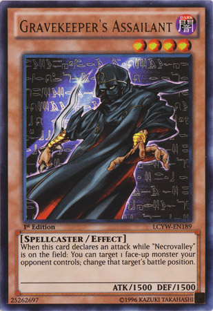 Gravekeeper's Assailant [LCYW-EN189] Ultra Rare | Gaming Infinity