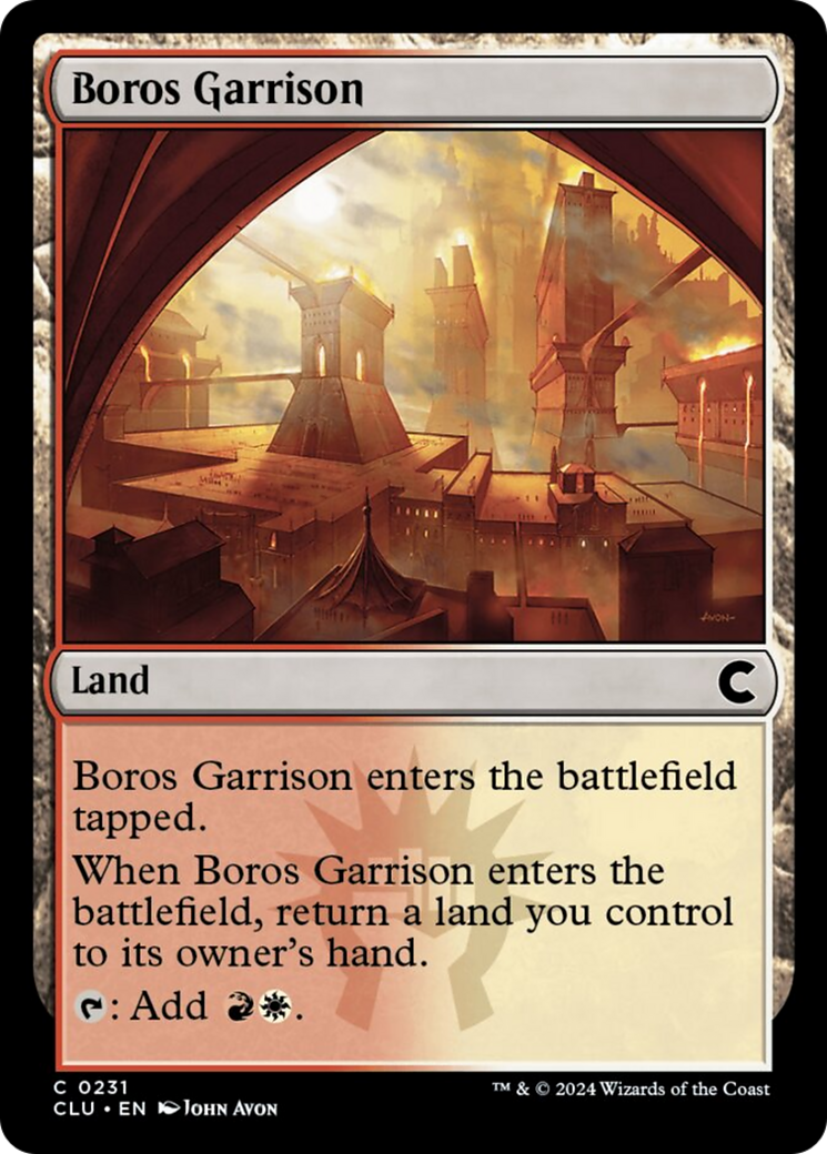 Boros Garrison [Ravnica: Clue Edition] | Gaming Infinity