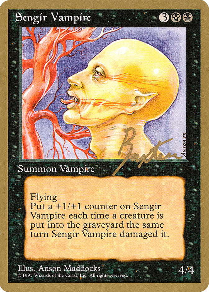 Sengir Vampire (George Baxter) [Pro Tour Collector Set] | Gaming Infinity