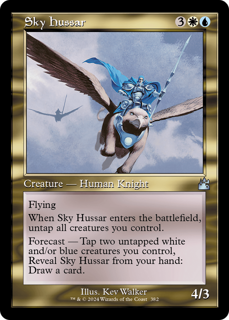 Sky Hussar (Retro Frame) [Ravnica Remastered] | Gaming Infinity