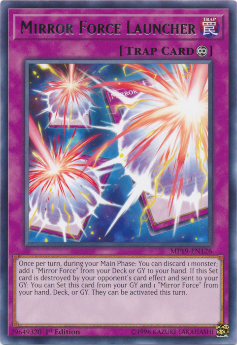 Mirror Force Launcher [MP19-EN126] Rare | Gaming Infinity