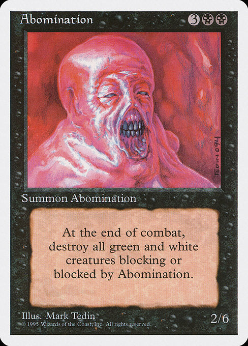 Abomination [Fourth Edition] | Gaming Infinity