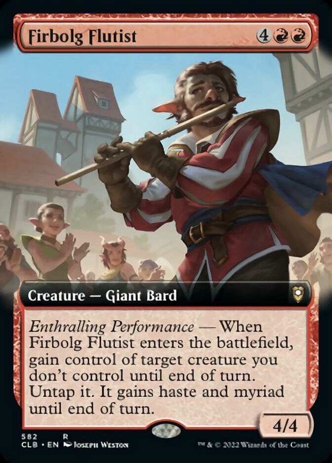 Firbolg Flutist (Extended Art) [Commander Legends: Battle for Baldur's Gate] | Gaming Infinity