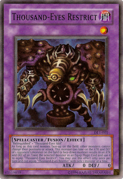 Thousand-Eyes Restrict [DL1-001] Super Rare | Gaming Infinity