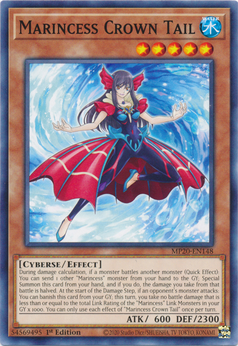 Marincess Crown Tail [MP20-EN148] Common | Gaming Infinity